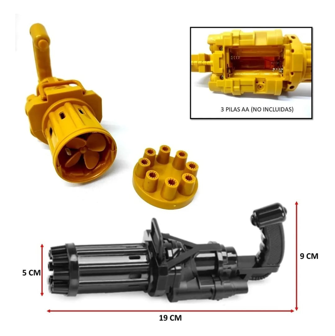 Vista 2 de Pistola de burbujas Electrica